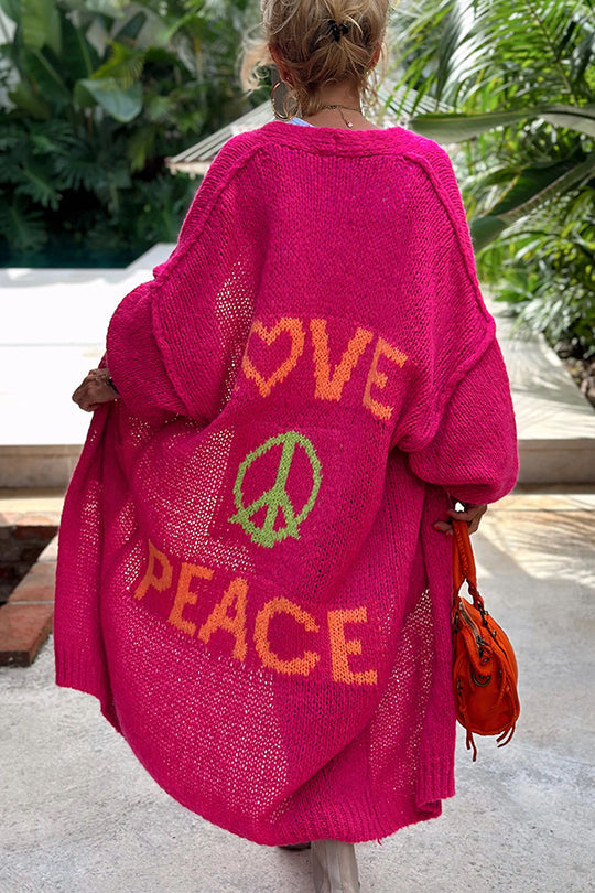 LIEBE Strickjacke