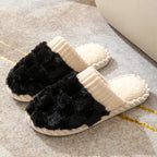 R&B | Bequeme Damen Hausschuhe mit Pelzfutter