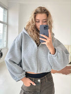 R&B | Lässig, Leicht, Kurze Sport Hoodie Jacke