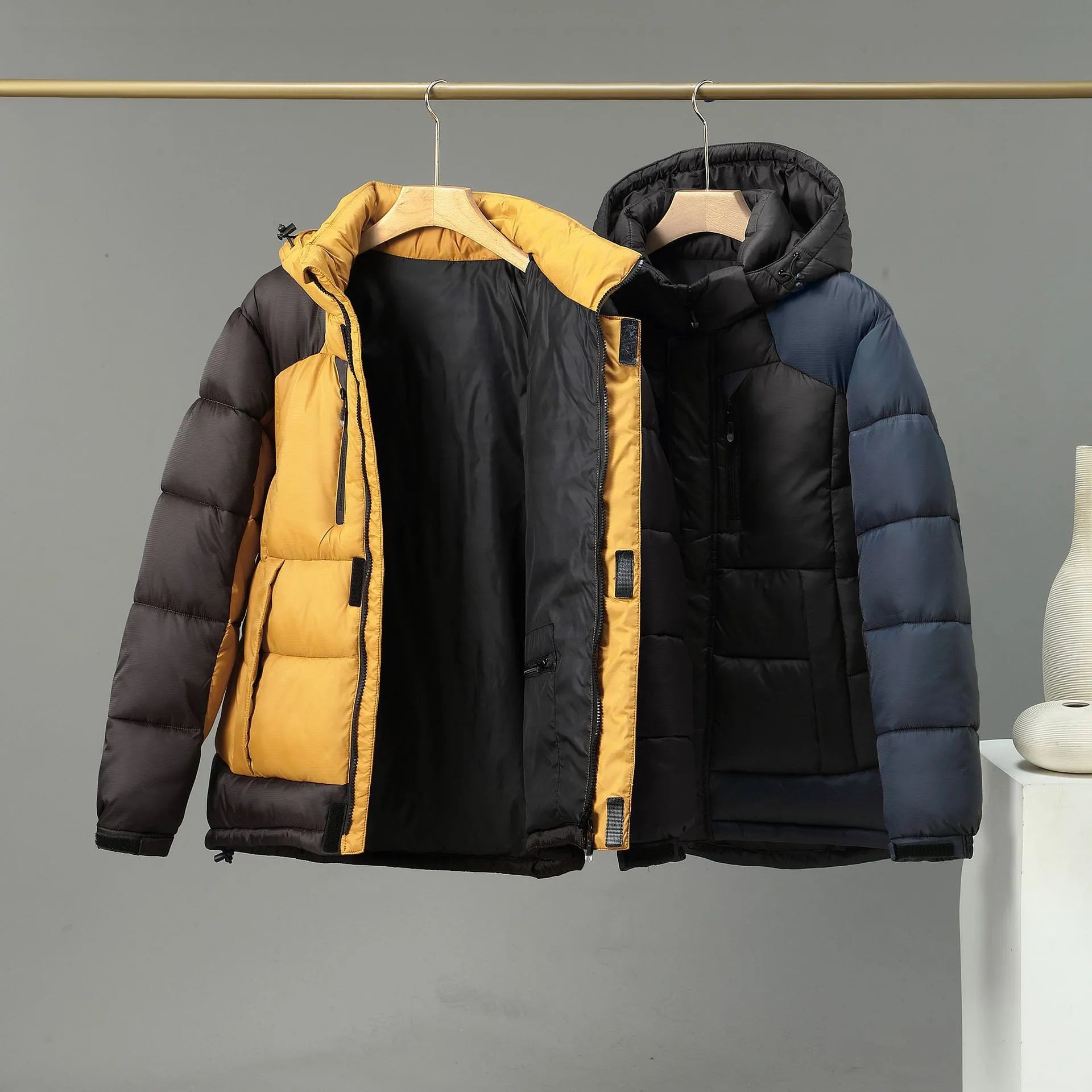 R&B | Winterjacke mit abnehmbarer Kapuze