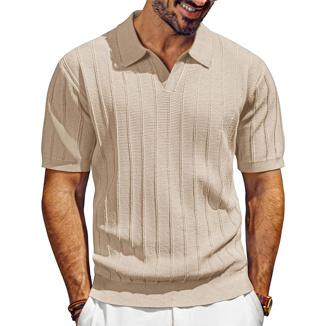 R&B | Mesh-Loch hohler Strickpullover
