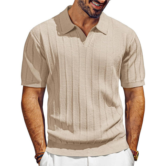 R&B | Mesh-Loch hohler Strickpullover