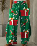 R&B | Weihnachtsdruck Freizeit Hose