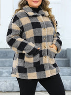 R&B | Übergroße Gemütliche Karierte Jacke