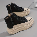 R&B | Lässige Plateau Knöchelhohe Sneaker