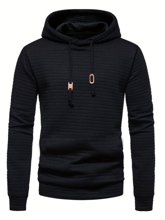 R&B - Lässiger Waffelmuster Hoodie für Männer