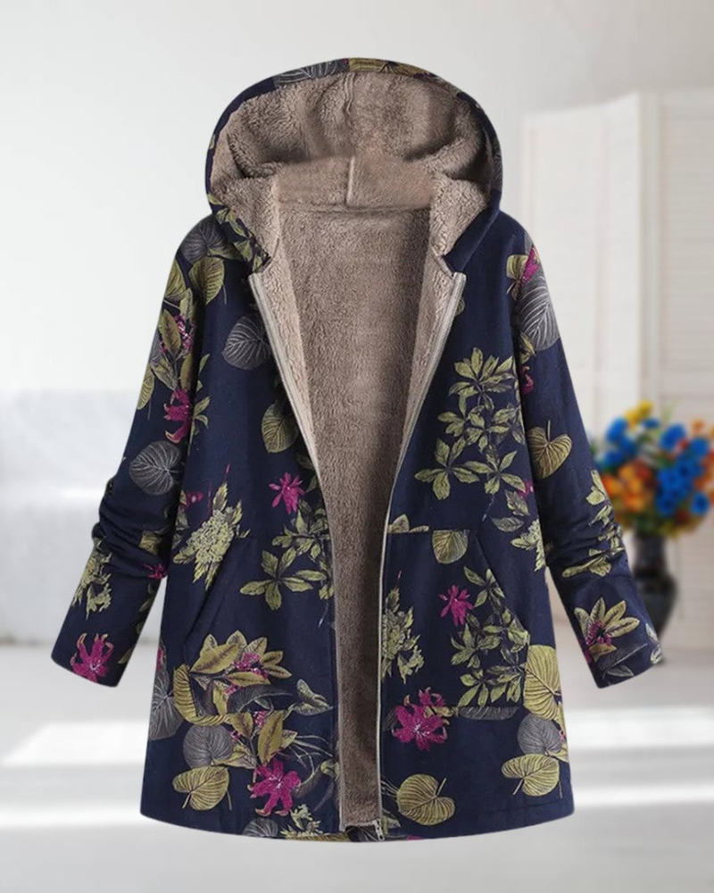 R&B | Jacke mit Blumendruck