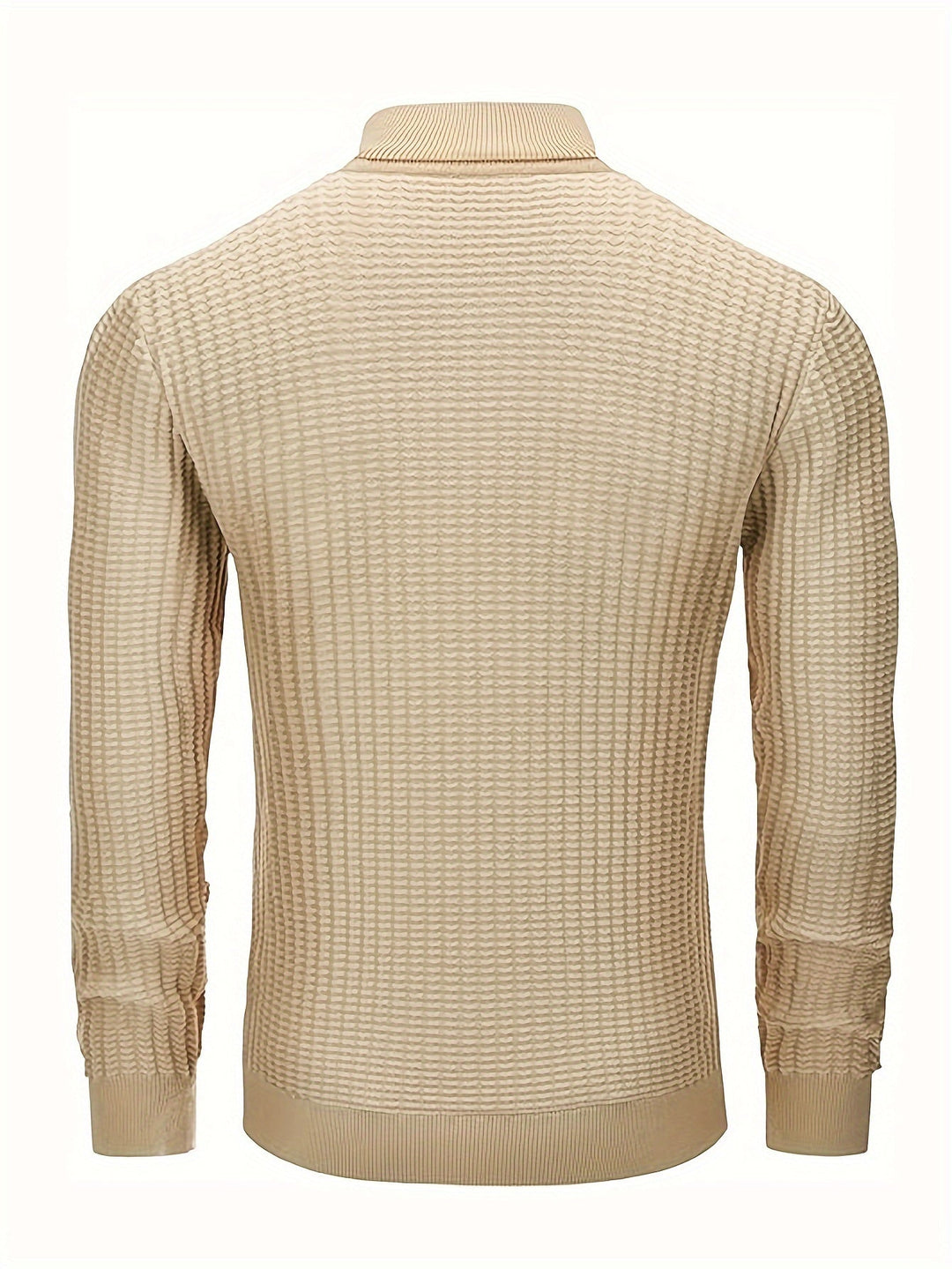 R&B | Rollkragenpullover Waffelstrick Polyester-mix