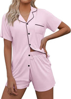 R&B | Strickjacke Revers Loungewear Set
