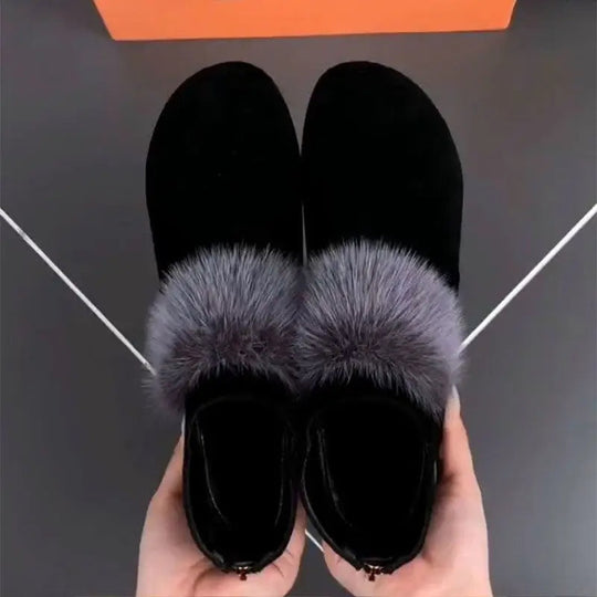 Gefütterte Stiefeletten mit rutschfester Sohle R&B R&B