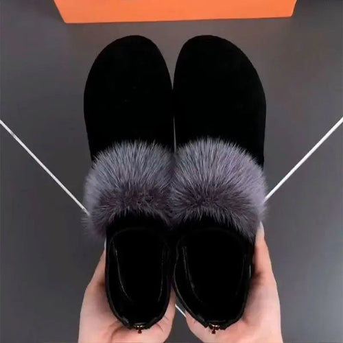Gefütterte Stiefeletten mit rutschfester Sohle R&B R&B