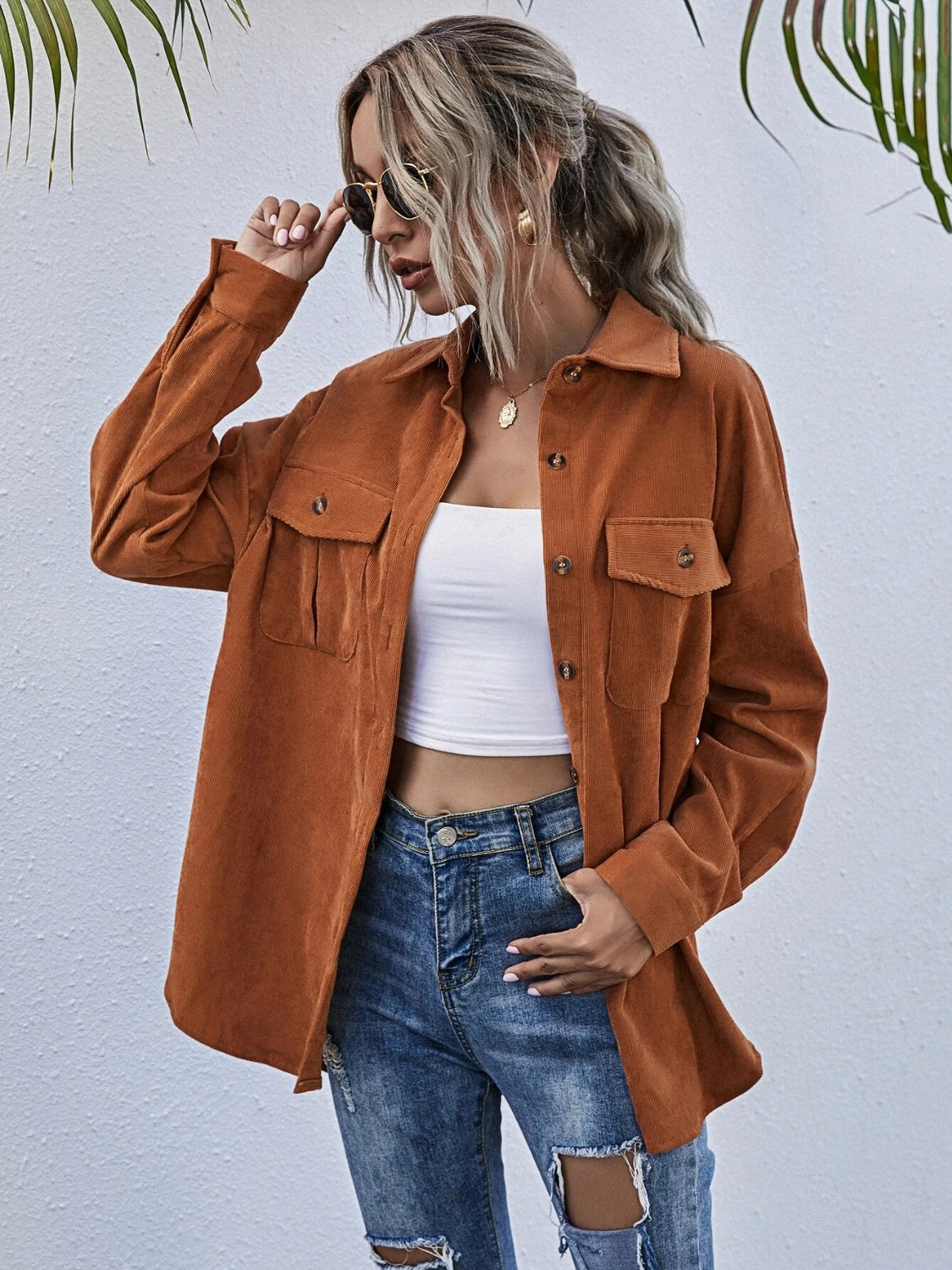 R&B | Cordura Dropped Shoulder Shacket