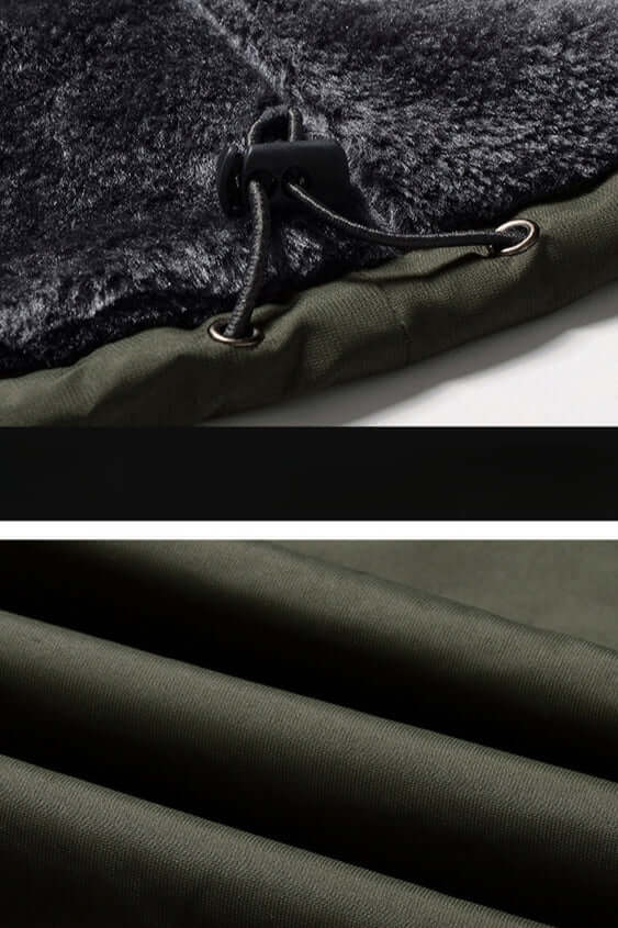 R&B | Herren wasserdichte fleecegefütterte Winterjacke