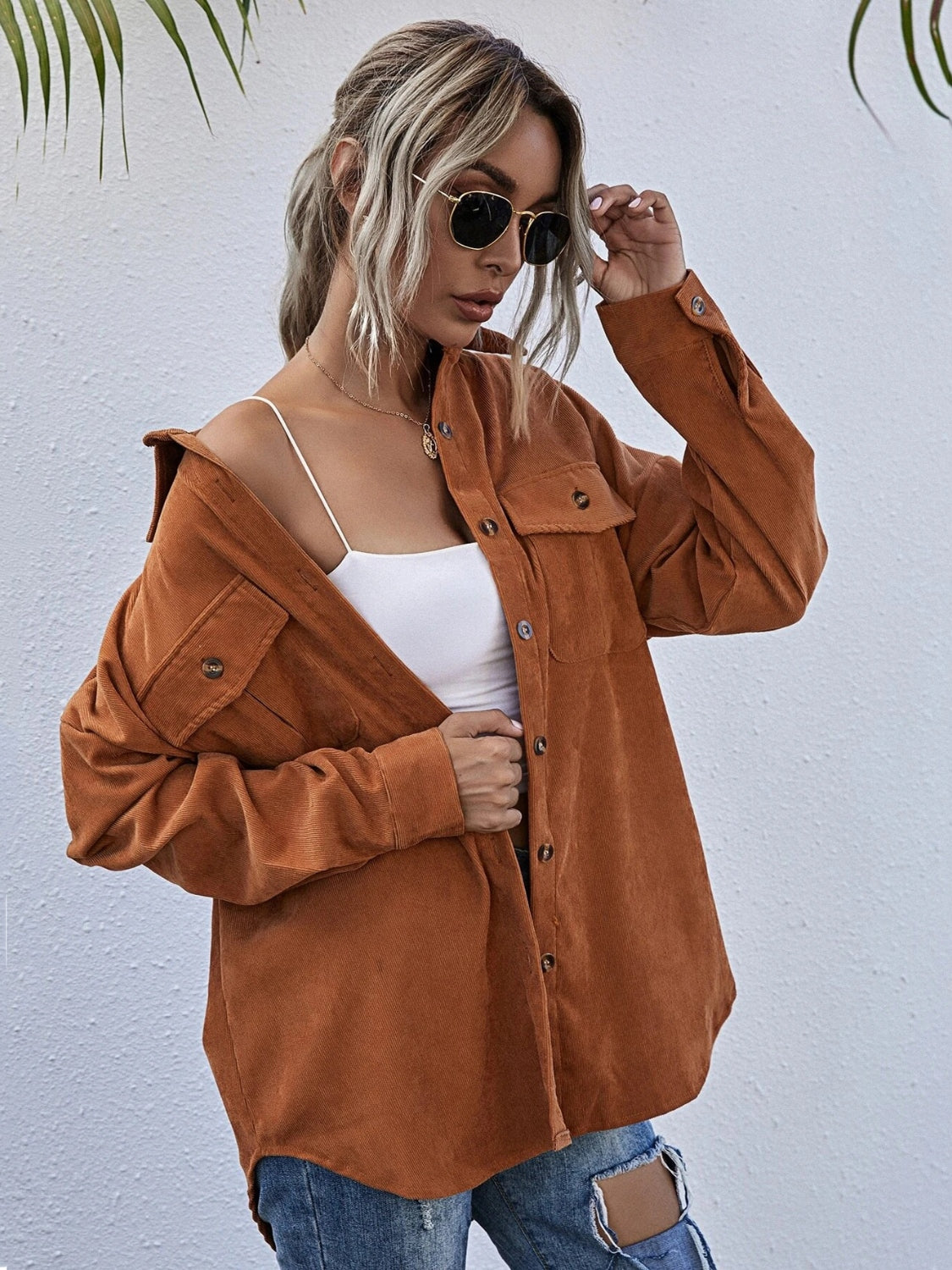 R&B | Cordura Dropped Shoulder Shacket