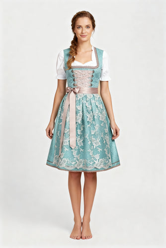 R&B | Einzigartige Damen Tracht mit Schürze Perfekt für Oktoberfest