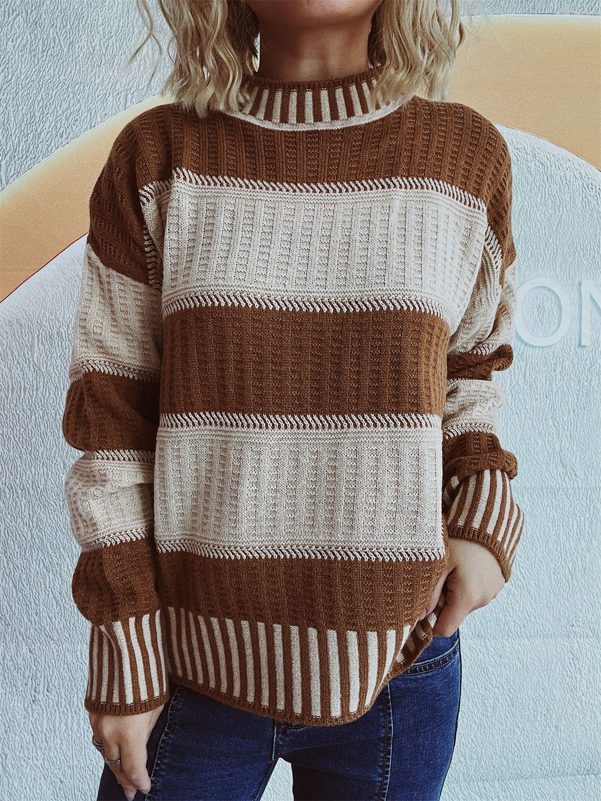 R&B | Damenpullover für Herbst und Winter, Bequem und Lässig