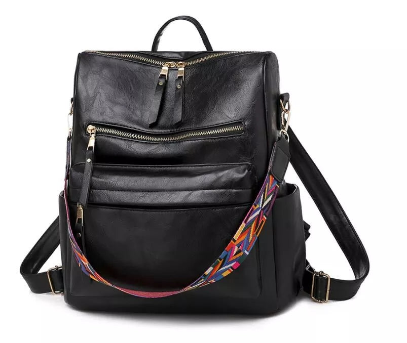 R&B | Eleganter Weicher Leder-Rucksack