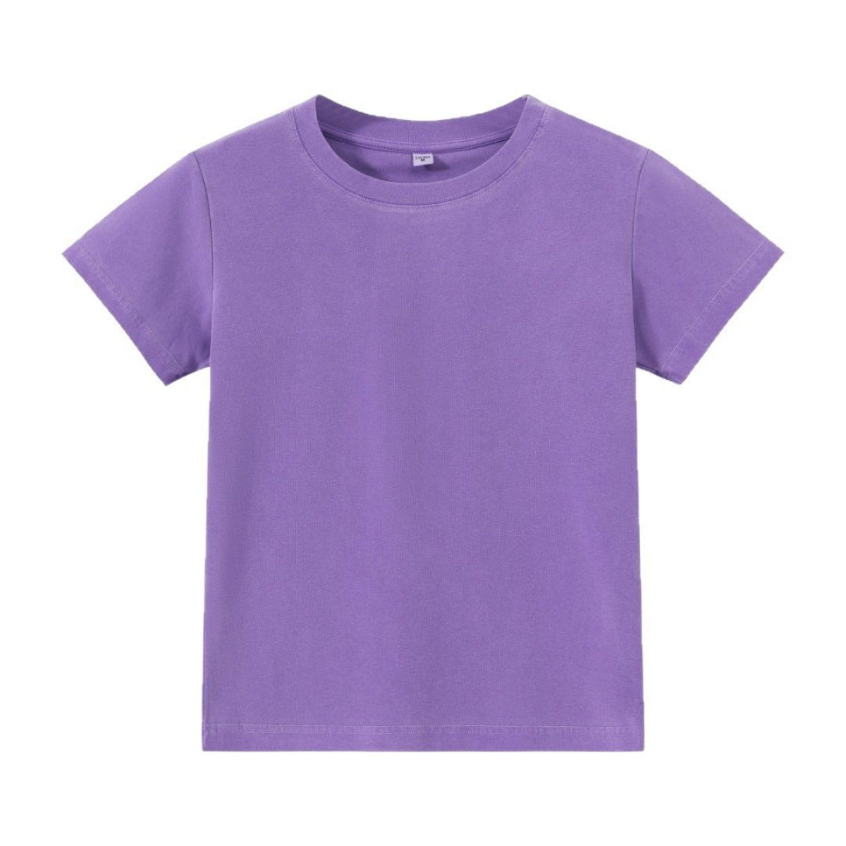 R&B | Schillerndes altes kurzes T-Shirt mit Färbung