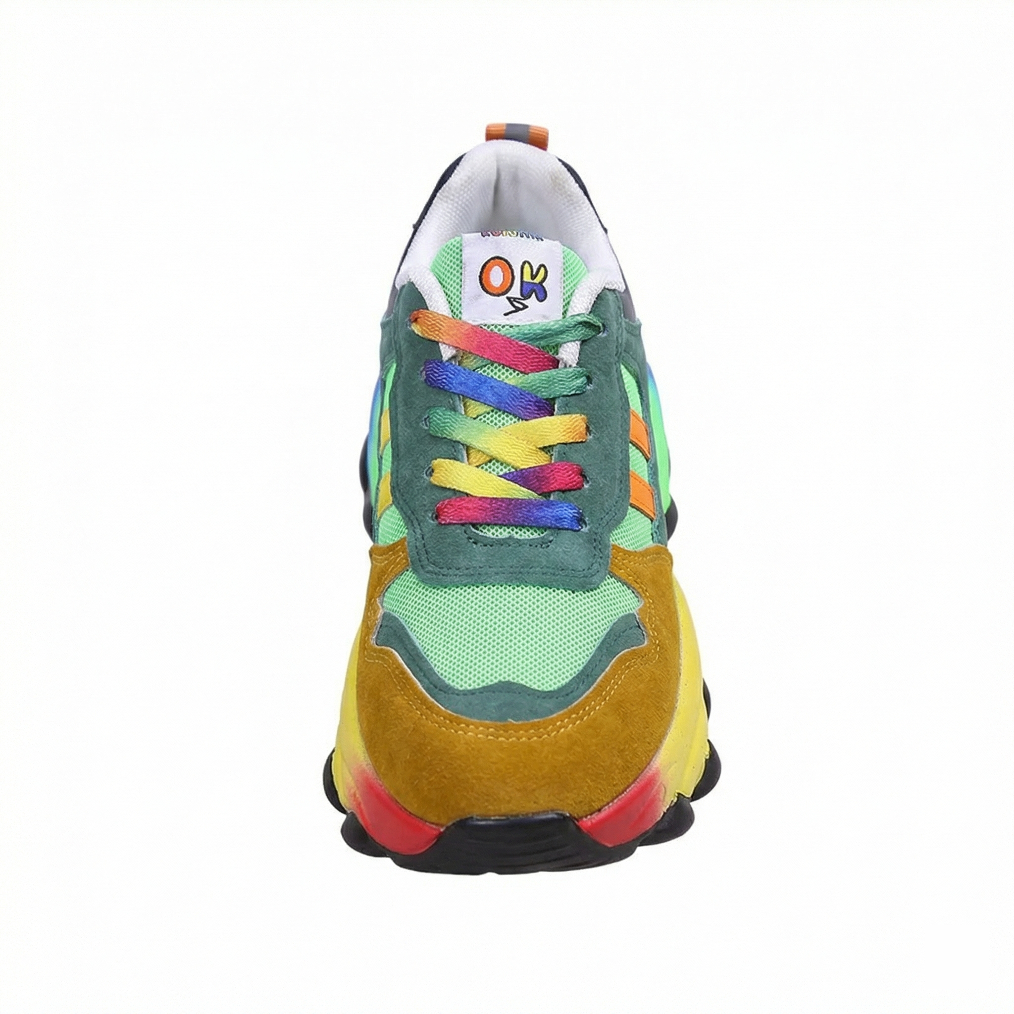 EB - Bunte orthopädische Turnschuhe mit Stil