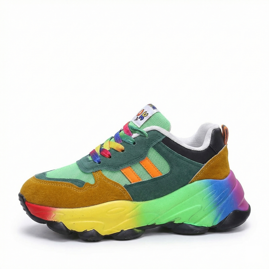 R&B - Bunte orthopädische Turnschuhe mit Stil