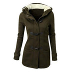 R&B | Damen Gemütliche Fleece Kapuzenjacke