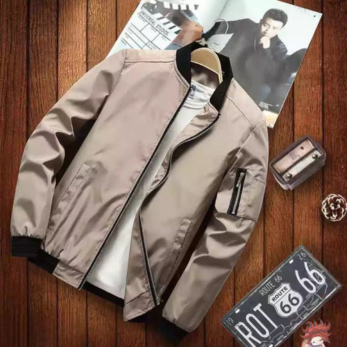 R&B | Herren Sommerjacke mit Reißverschluss und Tasche Lebbi