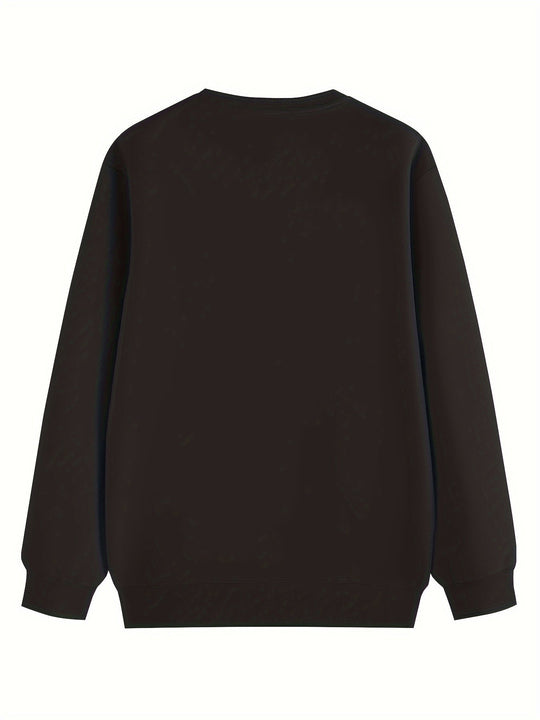 R&B | Sweatshirt mit Weihnachtsmotiv Baumwolle Frohe Weihnachten Design