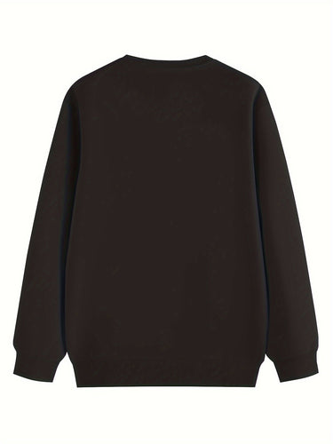 R&B | Sweatshirt mit Weihnachtsmotiv Baumwolle Frohe Weihnachten Design