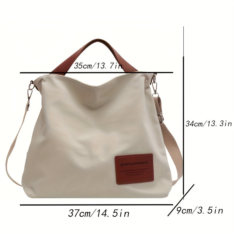 R&B | Adelebag Schlichte Umhängetasche Aus Canvas