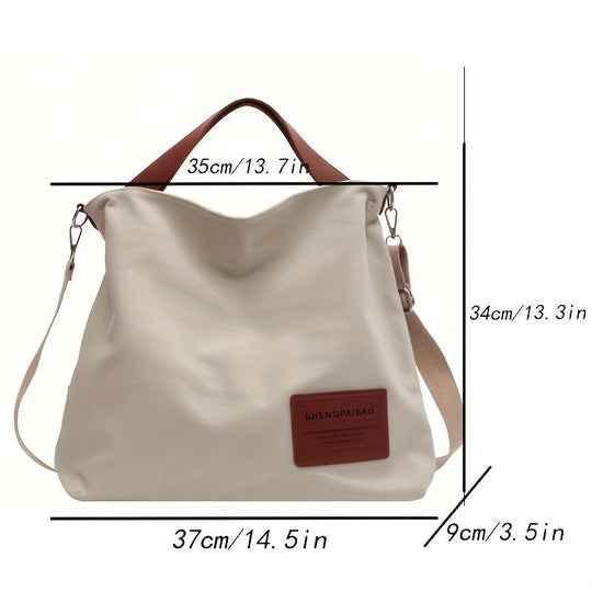 R&B | Adelebag Schlichte Umhängetasche Aus Canvas