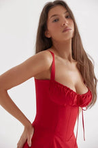 Trendiges Bustier-Sommerkleid für Damen | Elegant und Figurschmeichelnd