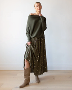 R&B | Asymmetrisch Drapierter Pullover