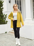R&B | Regenjacke - Wasserdicht mit Kapuze - Verstellbare Passform - Praktische Taschen