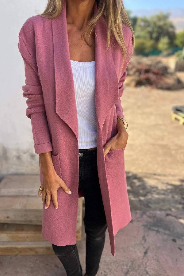 R&B | mittellanger Cardigan-Jacke