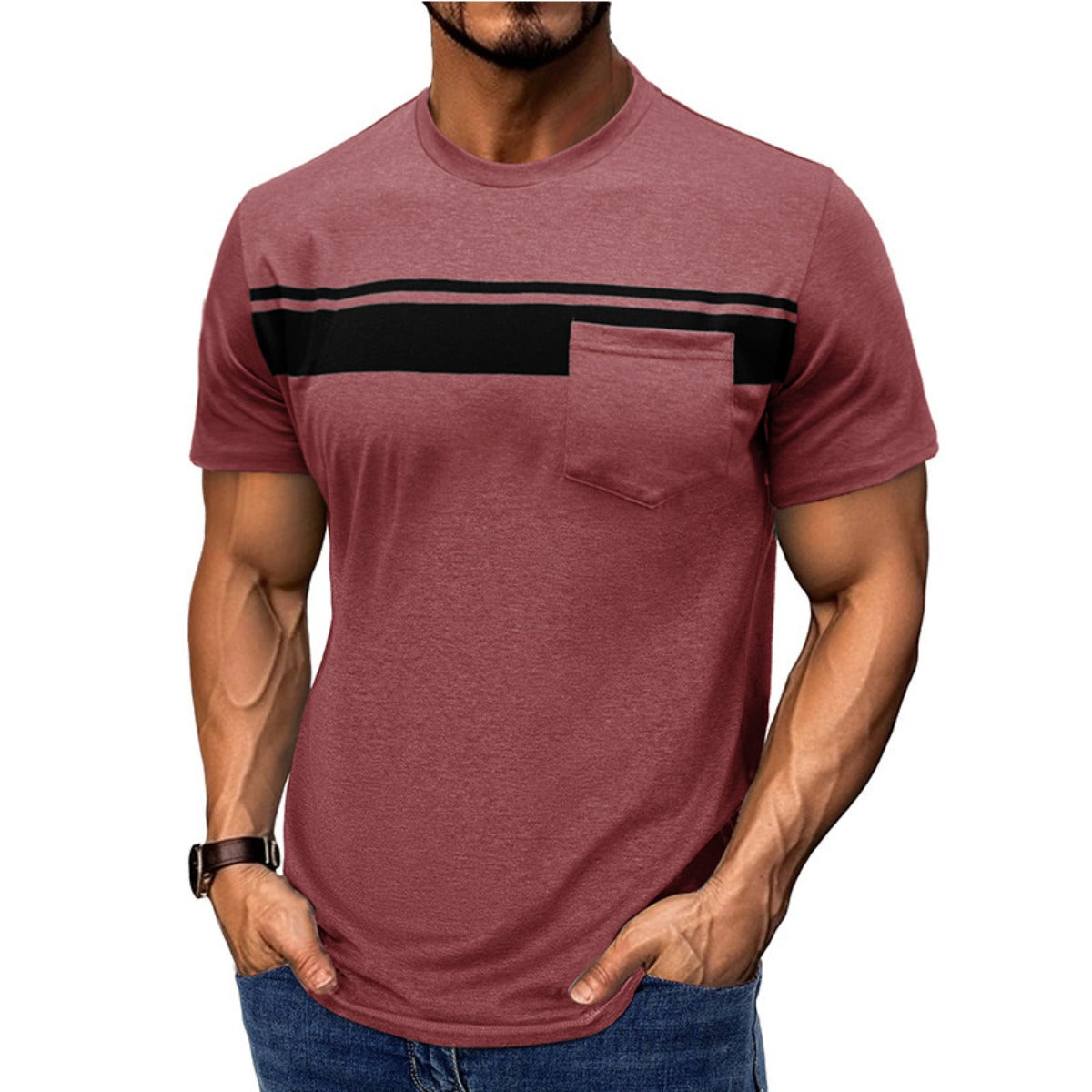 R&B | Pullover gestreiftes Oberteil