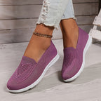 R&B | Einfarbige Gestrickte Sneaker Für Damen