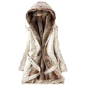 R&B | Gefütterter Damen ParkA-mit Gürtel und Schicken Details