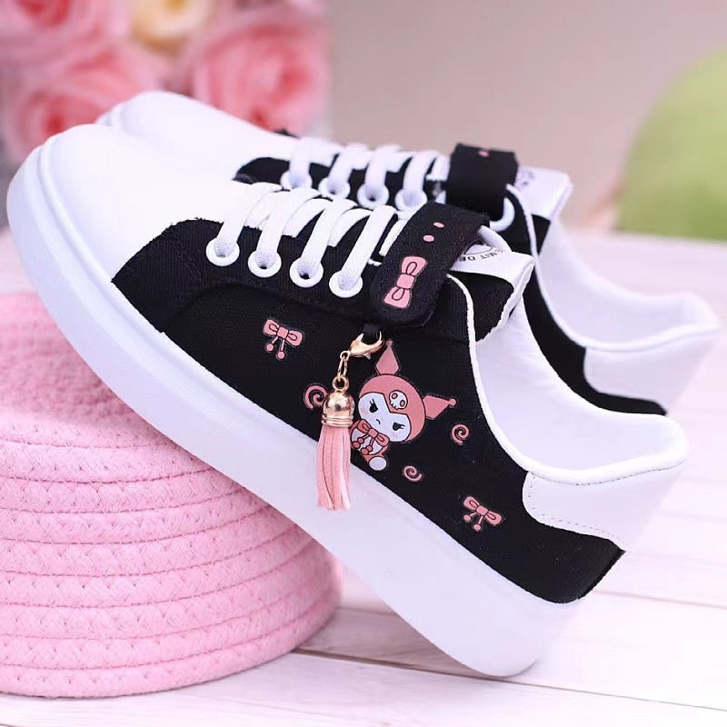 Canvas-Sneaker | Kawaii-Stil für alle Jahreszeiten