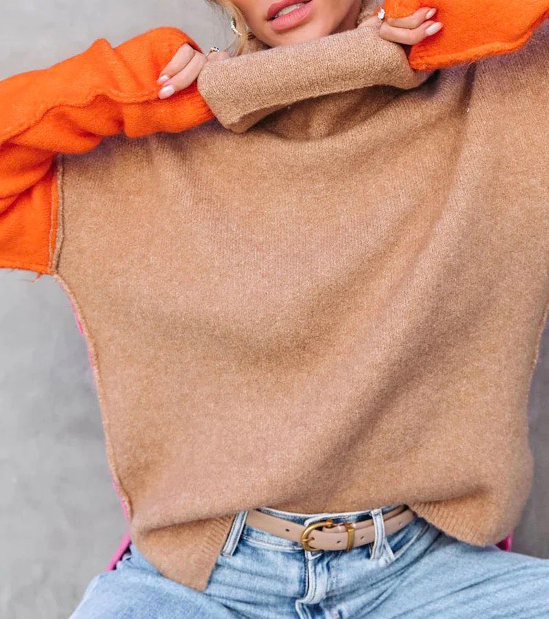 R&B | Schöner Colorblock Pullover