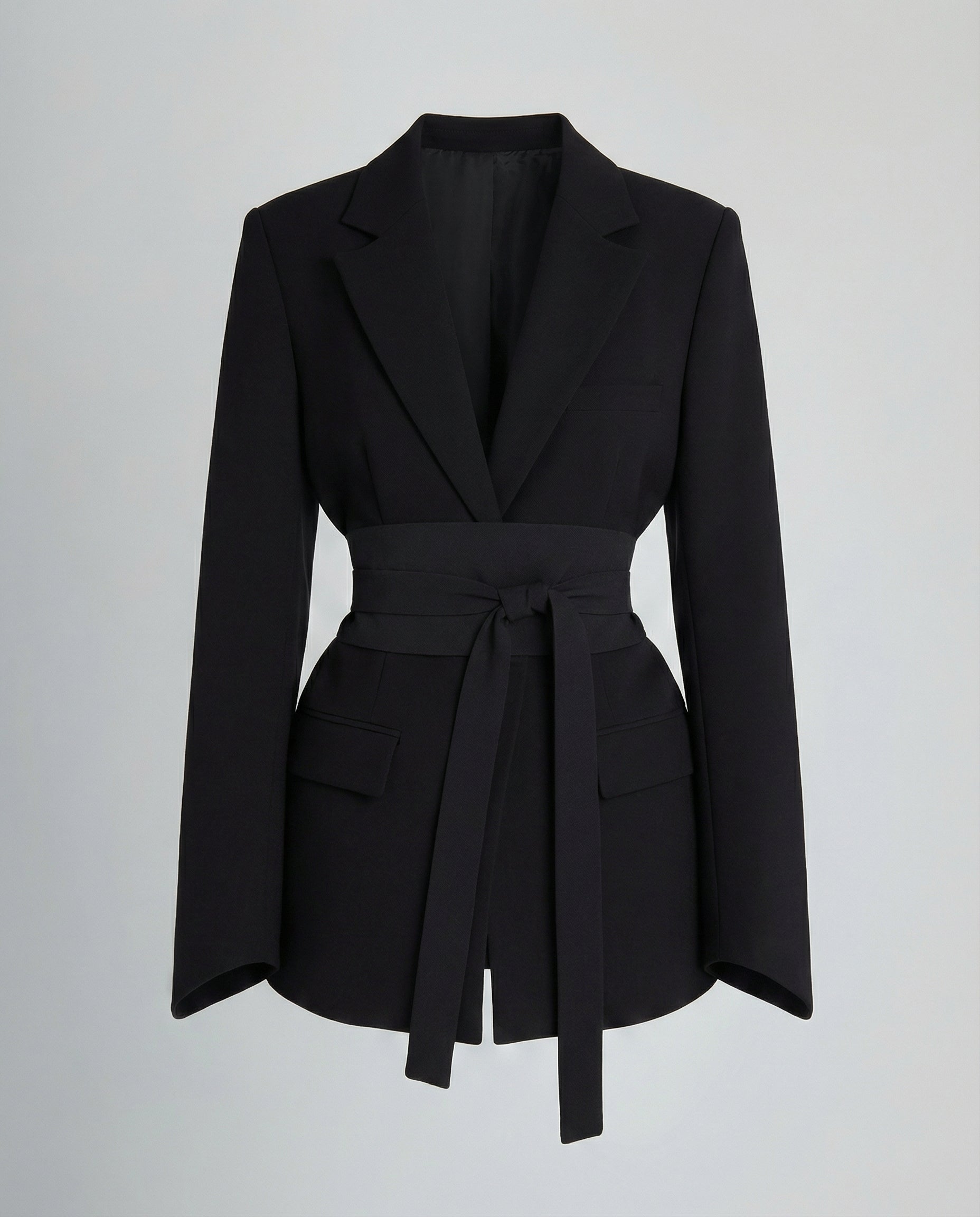 Taillierter Gürtel Blazer Damen | R&B