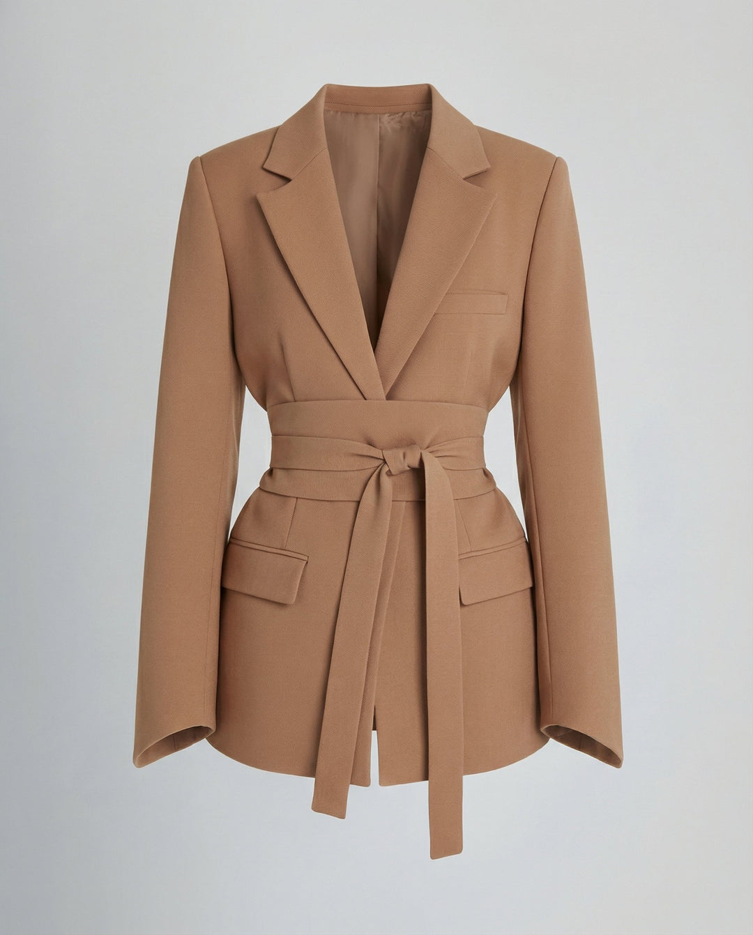 Taillierter Gürtel Blazer Damen | R&B
