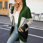 R&B | Farbblock Strickjacke