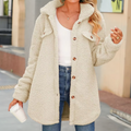 R&B | Elegante Fluffy Winterjacke für Frauen