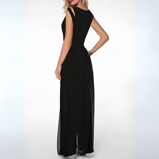 R&B | Jumpsuit - Chiffon - Ohne Ärmel - Eleganter Stil für Besondere Anlässe
