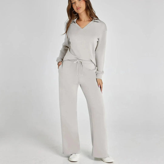 R&B | Damen Loungewear Satz mit Weiten Hosen