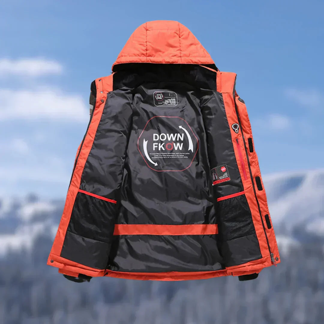 R&B | Hochwertige Winterjacke mit Abnehmbarem Hut