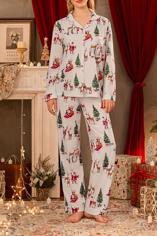 R&B | Weihnachtsdruck-Pyjamas
