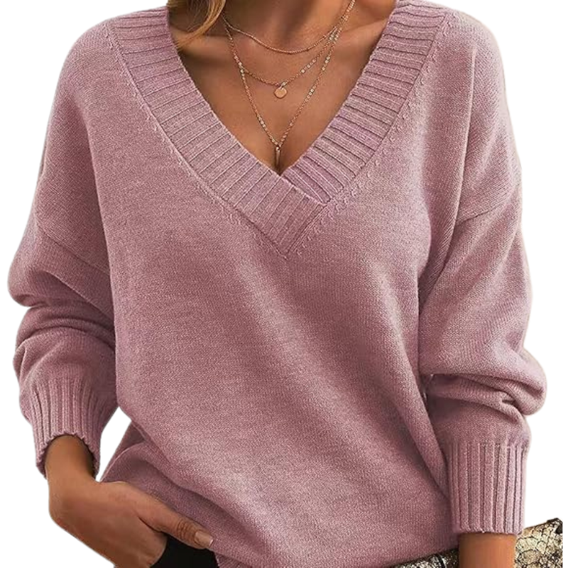 R&B | Schicker V-Ausschnitt Pullover für Frauen