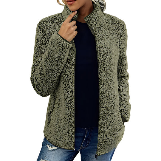 R&B | Warme und modische Damen-Fleecejacke