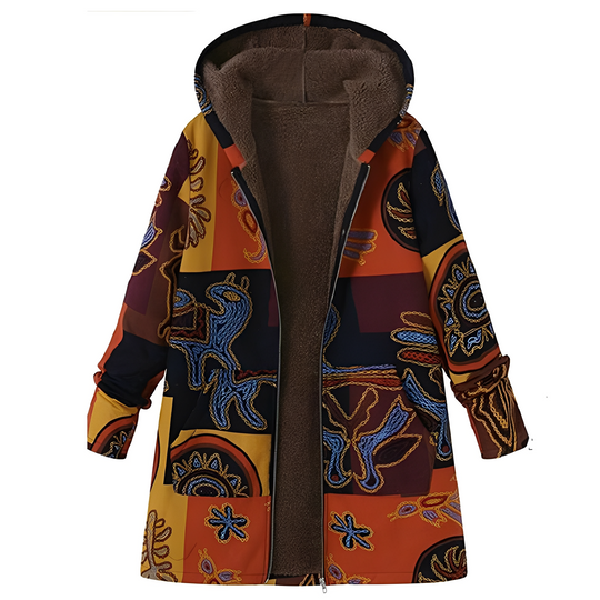 R&B | Vintage-Jacke mit Muster für Damen